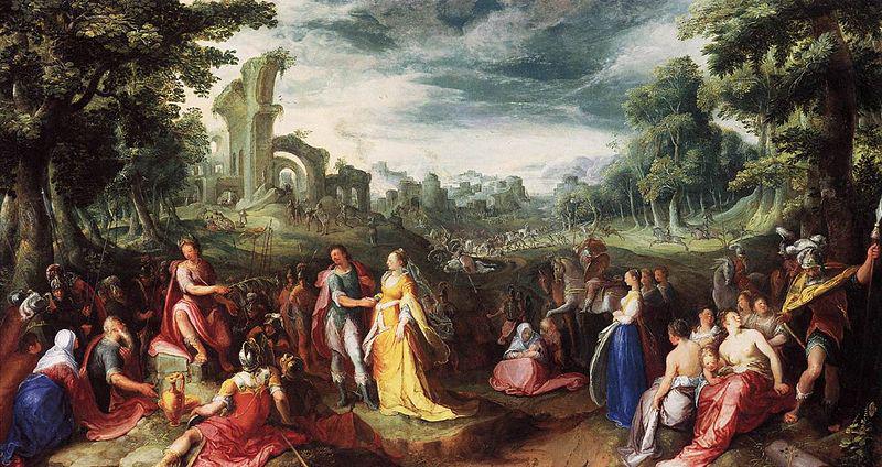 Karel van Mander The Continence of Scipio